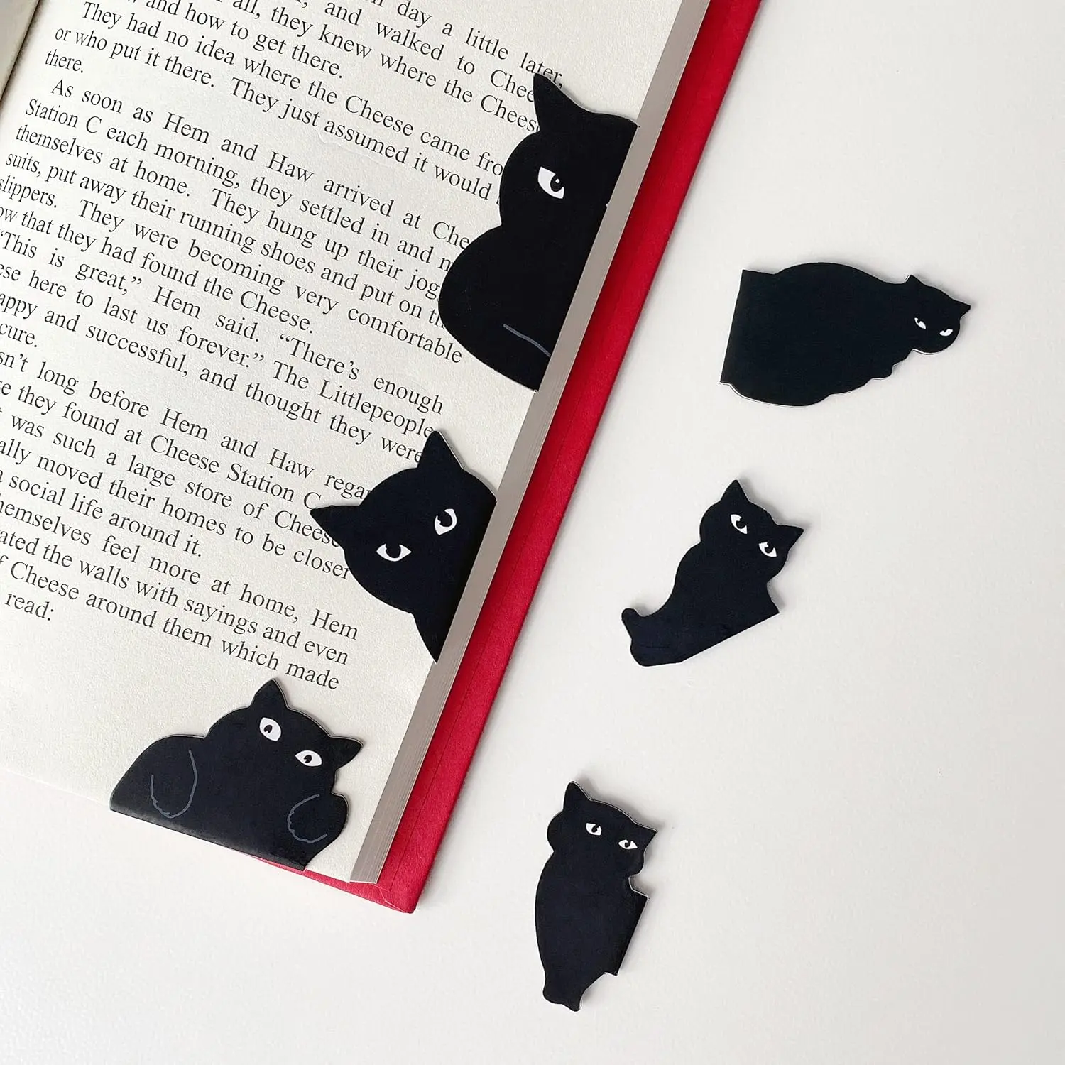 Bookmarks - 6 count Assorted Cute Book Markers Clip Set for Women Teachers Students Book Lovers Reading, for School Office  Supplies, Kawaii   Page Markers