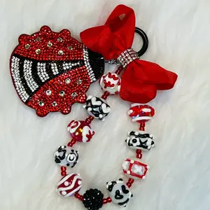 Handmade Phone Chain Ladybug