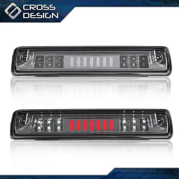 CROSSDESIGN Vehicle-Specific Fit LED Third Brake Light & Decorative Cargo Lamp Assembly - Low Power, Energy Efficient LED Light, Fits 2015-2018 Chevrolet Colorado/2015-2018 GMC Canyon, Uses Existing Bolt Holes, Enhances Appearance, Decorating My Car