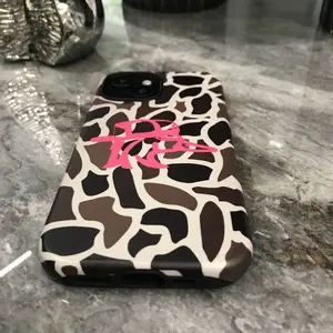 Old School Camo Redneck Duck Hot Pink Tough Phone Case, Gifts for Her, Hunting Gift, Camo Phone Case for iPhone 15Pro, 14, 13, 12, 11, 8, XR Mini, Pro Max, Plus Accessories Protection