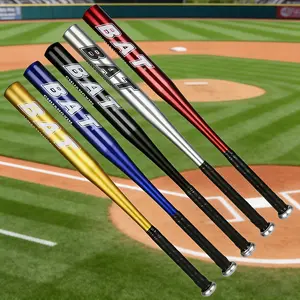 Thickened Full Aluminum Alloy Baseball Bat 53cm Lightweight Durable Design, Suitable for Adults Outdoor Training & Games, Available in Blue