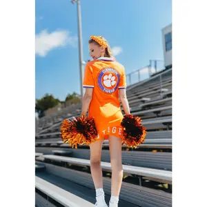 Clemson BC Club Dress with Paw