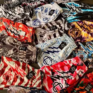 CORRUPTED CREATIVE MESH SHORTS- BRAND NEW