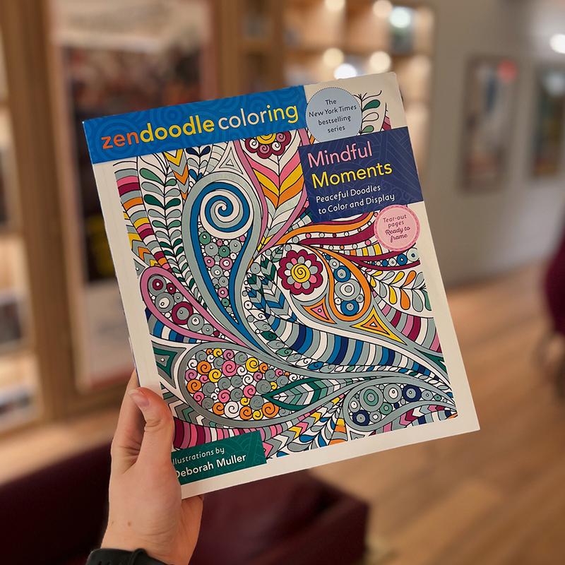 Zendoodle Coloring: Mindful Moments by Deborah Muller (Paperback)