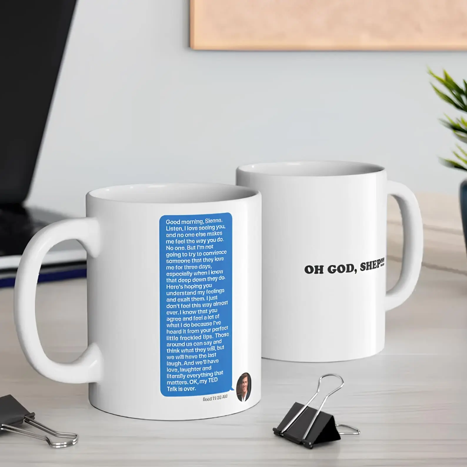 OH GOD SHEP!!! Shep Rose Text To Sienna Ver 2 Mug, Southern Charm Coffee Mug 11oz 15oz