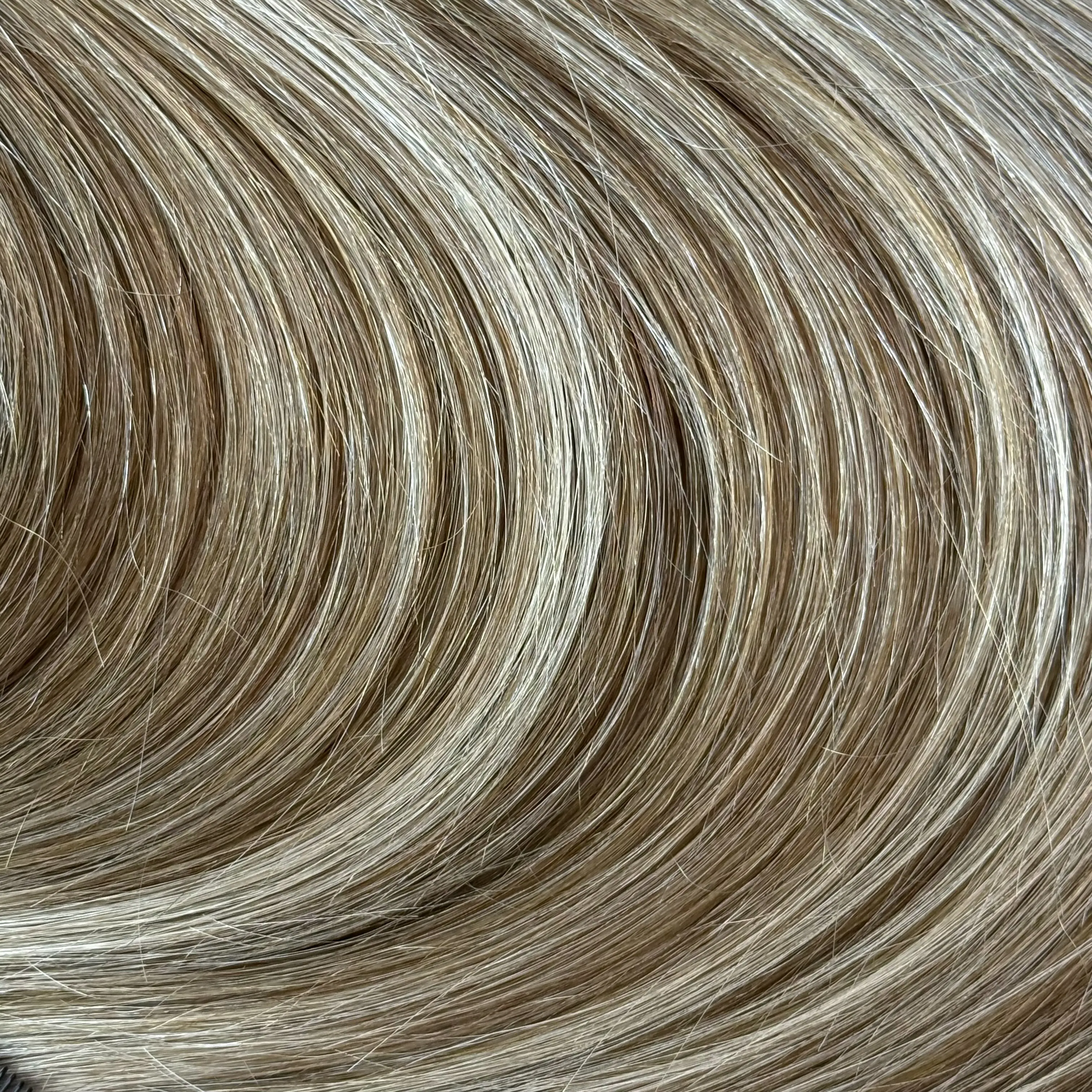 Neutral Beige Bronde 20" Laced Clip In Extensions