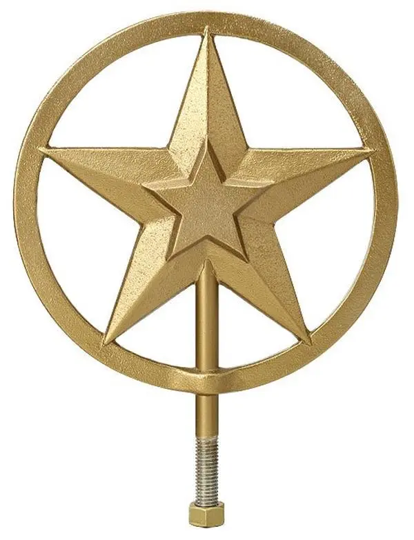Texas Star Flagpole Finial