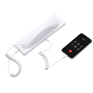 Classic Headphones, Retro Design, Vintage, Desktop Speakerphone, Compatible with USB-C Interface, Ideal Communication Accessory