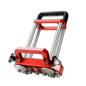 Sheet Metal Roller 2 Station Metal Bender， Metal Roofing Tools，Sheet Metal Fabrication，0-90° Bending Range，90-180°（0.5in）lightweight and highly portable， Large Sheet Metal Roller and Bending Tool(7in)