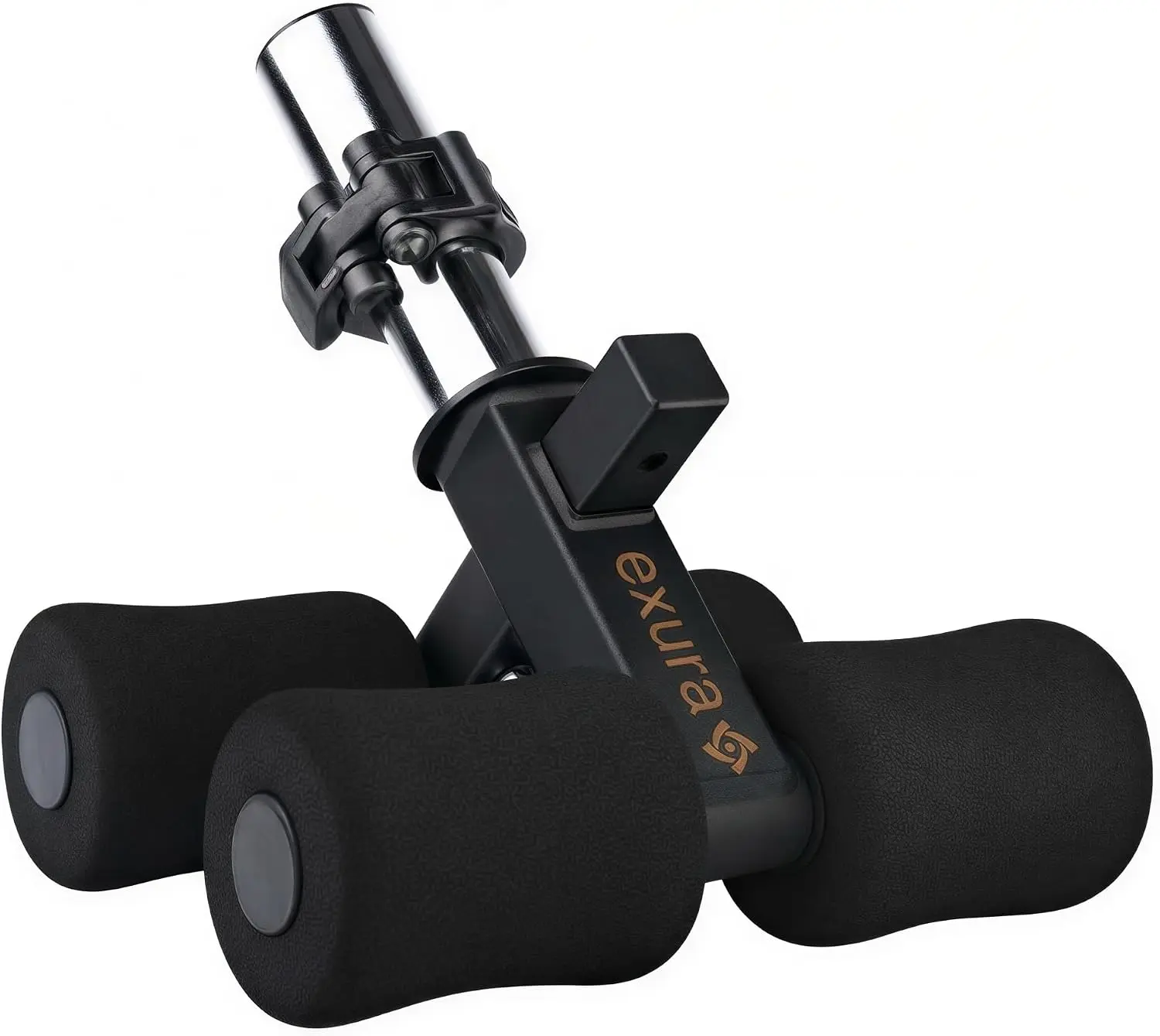 Tib Bar Adjustable Tibialis Trainer for ATG & Knees Over Toes, Fits 1” and 2” Plates, Tibialis Bar for Shin, Ankle & Lower Leg Strength, Calf Raise & Leg Extension Workouts