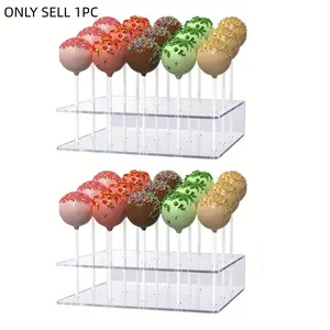 Acrylic Cake Display Stand, 15 Hole Cake Display Stand, Cake Pop Stand, Cake Decoration Supplies for Party & Event, Cake Stands Set, Party Decoration Supplies, Ornaments