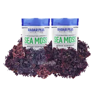 The Power Pack (Irish sea moss and Purple sea moss Bundle) Premium Chondrus Crispus - Eucheuma Cottonii Species. Dried. Dry.
