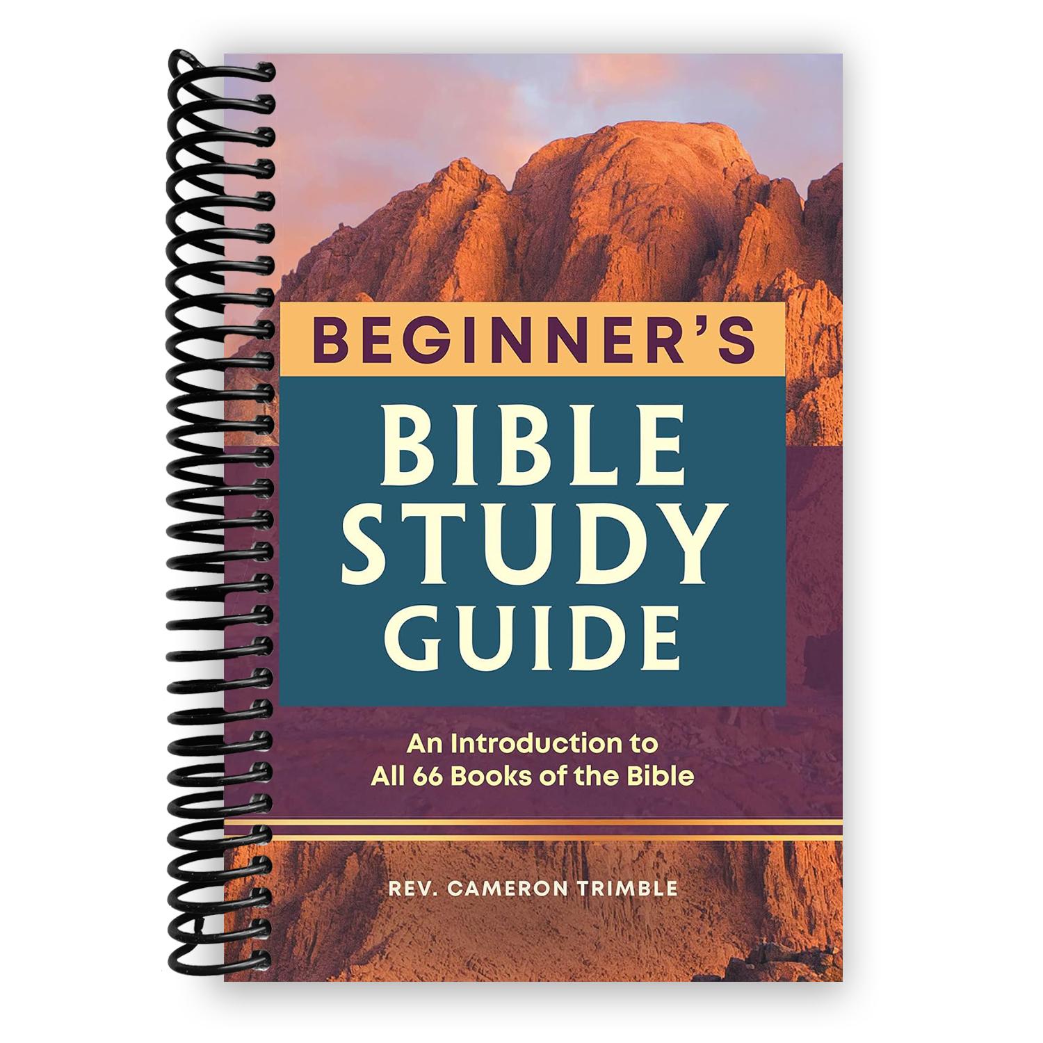 The Beginner's Bible Study Guide (Spiral Bound) bible