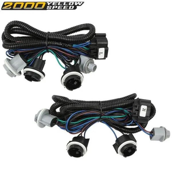 Tail Light Harness Pair, Fit For Chevy Silverado 1500, 2500 HD, 3500 Hybrid, Chevy 1500 Accessories