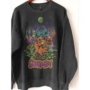 Vintage Scooby Shirt, 90s Halloween Movie T-Shirt, Retro Halloween Sweatshirt, Scooby Halloween T-Shirt, Vintage Halloween Movie Character Tee, Vintage Halloween Shirt
