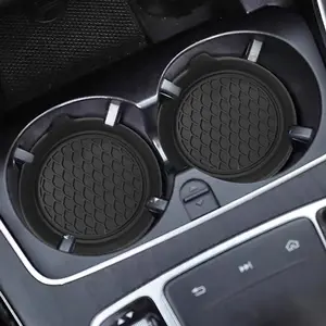 Car Cup Holder Coaster, Anti Slip Round Car Cup Holder Pad, Auto Interior Decoration, Car Accessories