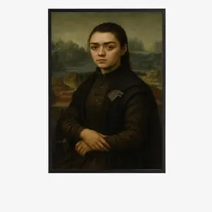 Arya Stark Game of Thrones Assassin Poster, Home Decor Artistic Artwork, Hanging Print for Home Supplies Wall Decor