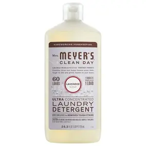 MRS. MEYER'S CLEAN DAY Ultra Concentrated Laundry Detergent, Lavender Scent, 24.3 fl oz