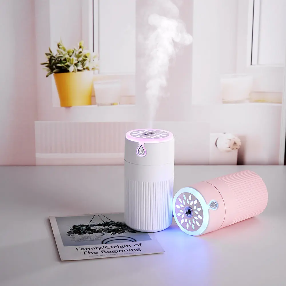New Creative Cool Leaf Humidifier Home Car Mini USB Ultrasonic Aromatherapy Air Atomizing Humidifier