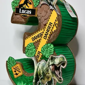 Lucas Dinosaur Piñata - Dinosaur Design, Durable Material, Perfect for Dinosaur Themed Parties