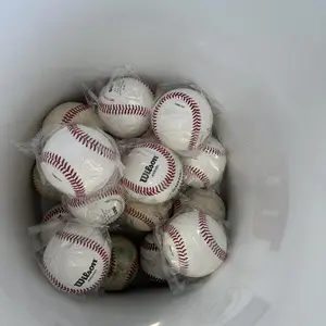 Wilson 9" A1010S Official High School Leather Blem Baseballs -- 1 DZ