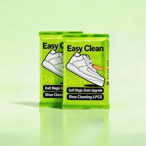 Portable Sneaker Cleaner Wet Wipes, Quick Stain Removal Shoe Wipes for Daily Footwear Care