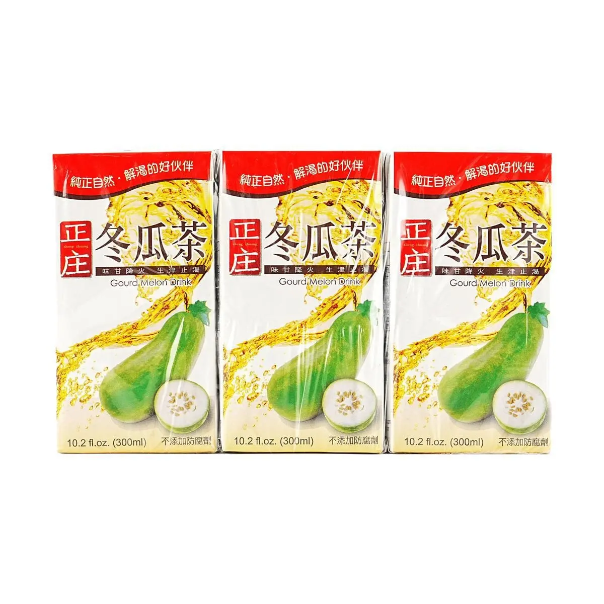 Kuang Quan Taiwan Winter Melon Tea Drink 300ml x 6 Cans - Authentic Traditional Beverage