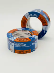 SHURTAPE CP 27 BLUE PAINTER'S TAPE with PaintBlock Technology for Professional Performance 14-day Clean Removal Multi-surface Painter's Tape 55m Length 1.88in Width