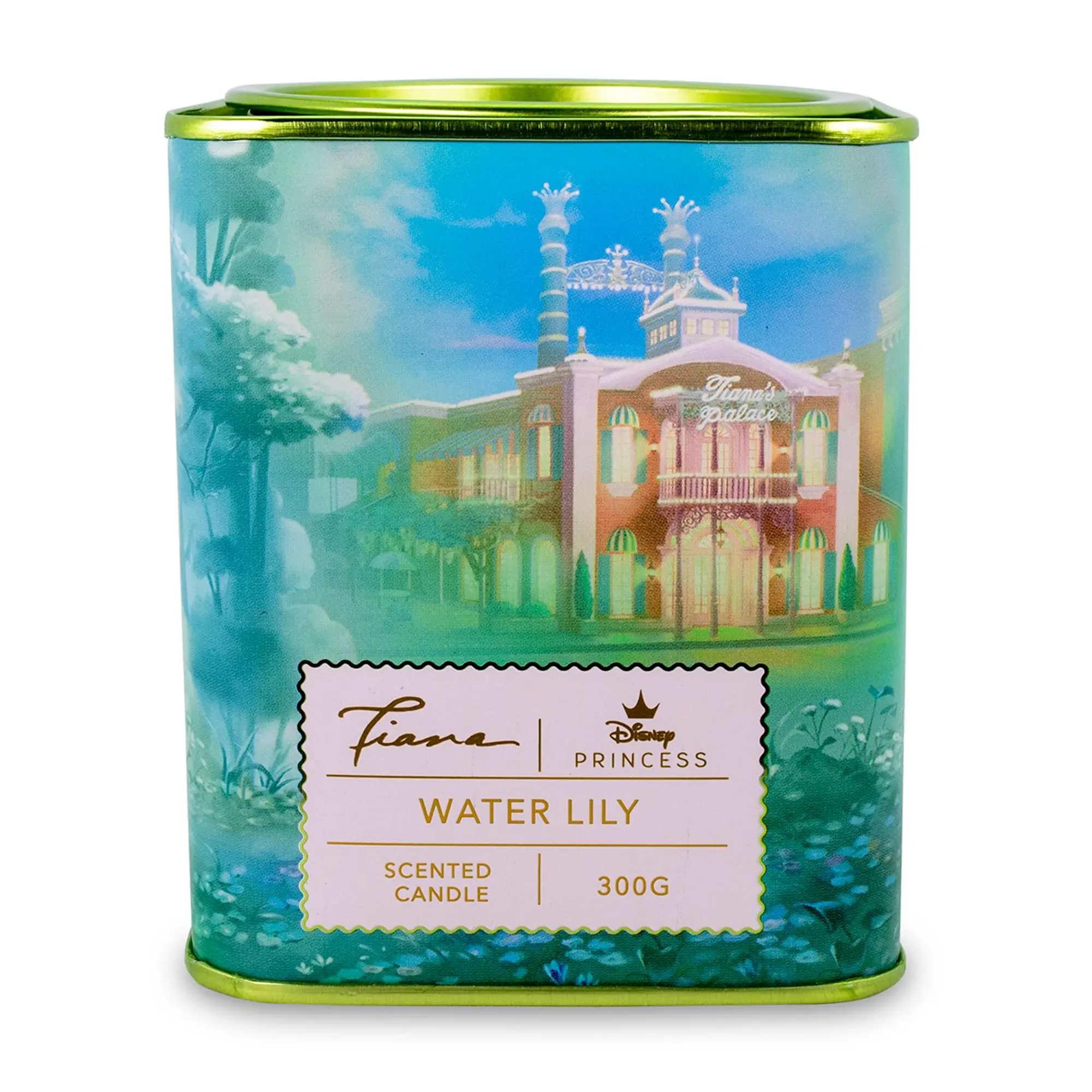 Disney Princess Home Collection 11-Ounce Scented Tea Tin Candle | Tiana Disney Princess Home Collection 11-Ounce Scented Tea Tin Candle | Tiana