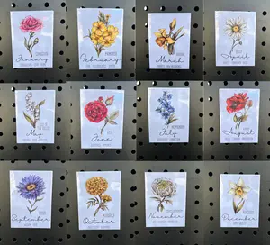 ✨ Birth Month Flower Magnet 💐