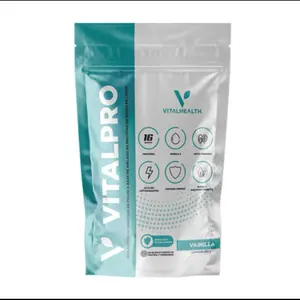 Vital Pro – Plant-Based Protein Drink Mix  Delicious protein beverage powder made with plant-based ingredients and natural flavors