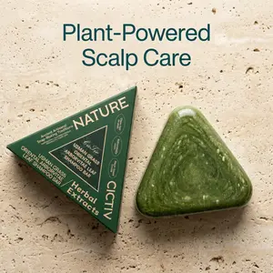 Usman Grass Oriental Arborvitae Leaf Shampoo Bar, Strengthens Roots, Reduces Hair Fall, for Thinning Hair, Anti-Hair Loss, Hair Growth, Oil Control, Dandruff Relief, Repair, Nourish