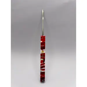 Apex Ancillary Epoxy Resin Handle Carving Tool | Stainless Steel Paddle Tip | Great for Whipping, Scooping, & More
