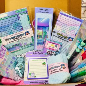 Spin Cycle Aesthetic Stationery Box