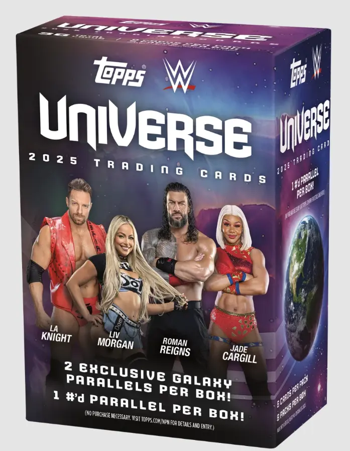 2025 Topps WWE Universe Wrestling Box