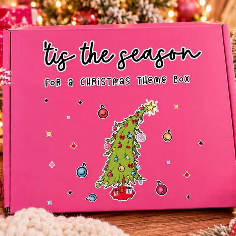 Women’s Christmas Gift Box | Pick Your Theme | Tee + Tumbler + Ornament + Earrings | Cute Holiday Gift Ideas