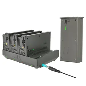 4 Pack Upgraded Reveal Lipo Lithium Battery,  3-Pin Contact Design, 6000mAh Solar Charge Battery Pack with Charger for Reveal Trail & Game Camera X Gen 3.0, Pro 3.0, X, X Ultra 3.0, X Pro, X Gen 2.0, XB, SK