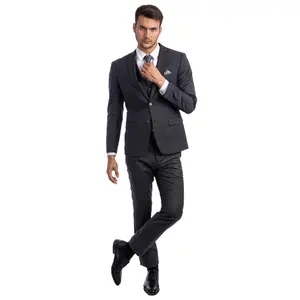 Charcoal Gray Suit For Men Formal Suits For All Ocassions M282SK-03