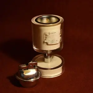 1960s Space Age Table Lighter with Original Makers Label