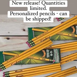 Custom Personalized #2 Pencils