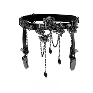 Halloween Gothic Rose Leg Chain Removable Decorative Sweet Cool Spice Accessories