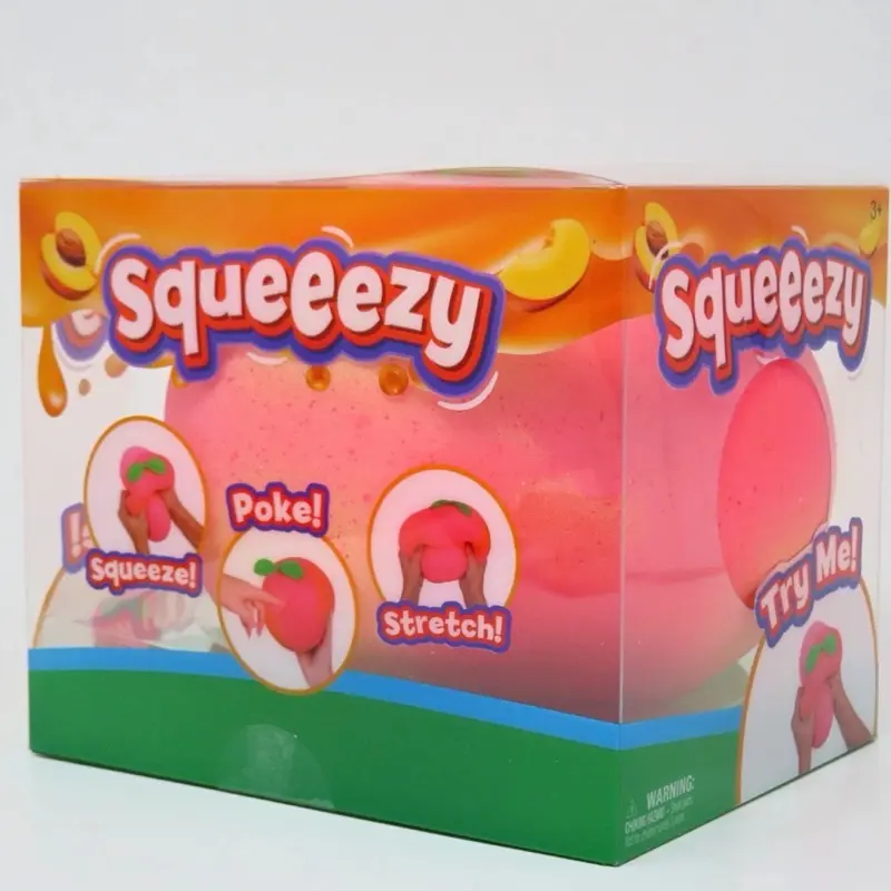 fruit peach jumbo squishy - stress relief toys - humbo squishy