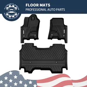 YINTATECH Floor Mats Liner for 2025 Ram 1500 Crew Cab Bucket Seat All Weather 1st & 2nd