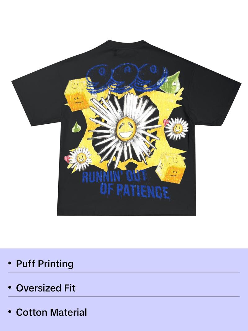 WASTED TEE GBGR - BLACK