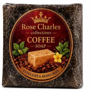 Rose Charles Premium Coffee Artisan Cleansing Bar Soap