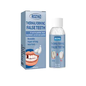 ROZINO Thermal Forming False Teeth Precise Fit Comfort Reusable Super Strong Non Toxic for Dental Applications