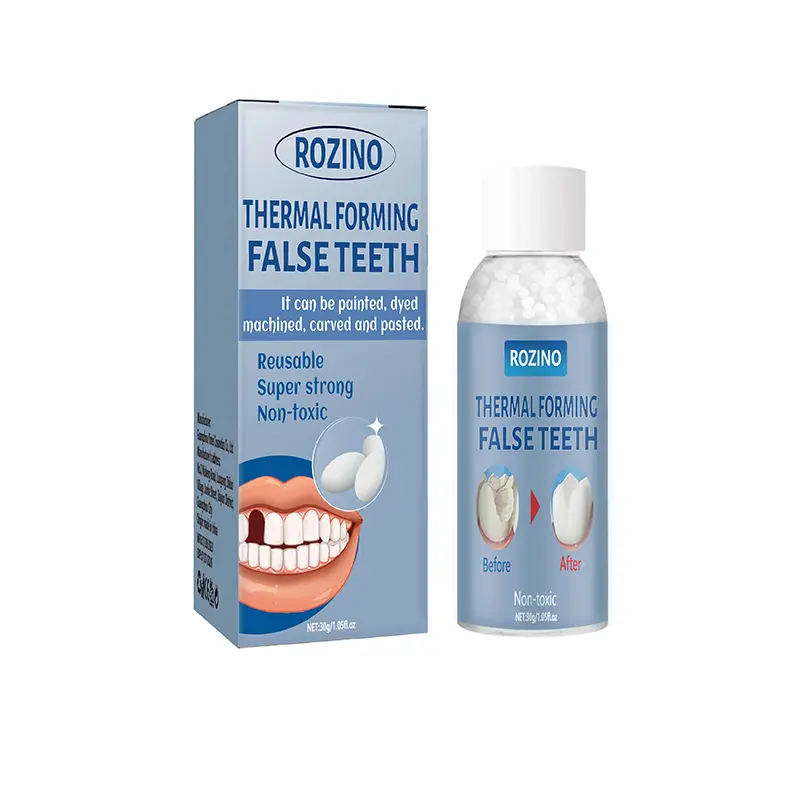 ROZINO Thermal Forming False Teeth Precise Fit Comfort Reusable Super Strong Non Toxic for Dental Applications