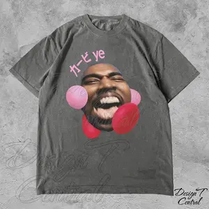Kirbye Graphic T-Shirt: Kanye Parody Meme Shirt