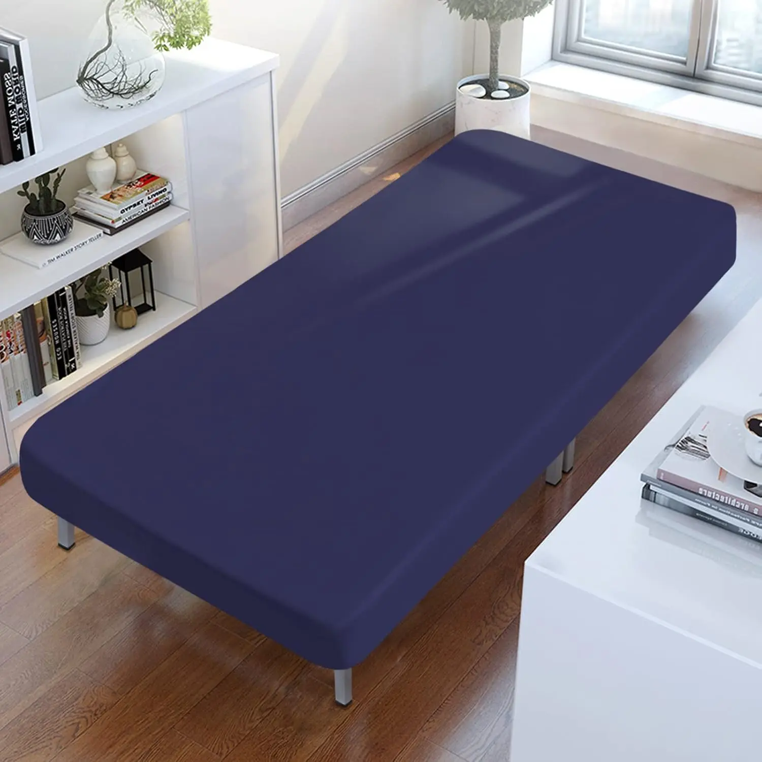 Microfiber Fitted Sports Cot Sheet - Super Soft, Breathable - 31"x75" Daycare Cot Size for Narrow Twin, Guest Beds, Toddler Mattress Cover