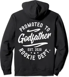 Promoted To Godfather Est. 2020 Rookie Dept. - Uncle Brother Pullover Hoodie - Christopherchr Shop 26B07YNGRMH5